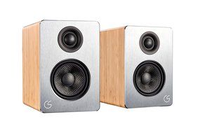 Celsus Sound SP-One bookshelf speaker with premium bamboo cabinet and carbon fiber speaker N3