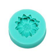 3D Mini Peony Fondant Mold Silicone Cake Chocolate Moulds N9