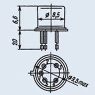 Optocouplers AOD133A USSR 5 pcs N2