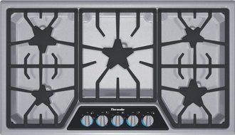 Thermador SGSL365KS Masterpiece 36inch Stainless Steel Gas Sealed Burner Cooktop