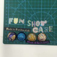 FUNSHOWCASE Mini 24 Cavites Hemisphere Dome Silicone Mold N6