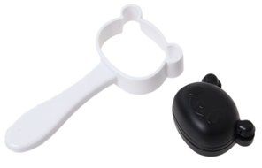 Funny Panda Shape Sushi Maker Rice Ball Onigiri Mold Mould + Nori Punch DIY Bento N4