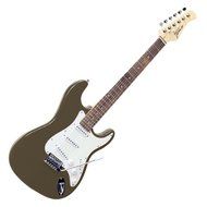 Generic Beginner Electric Guitar Brown N6