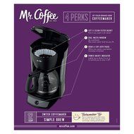 Mr. Coffee CG13 12-Cup Switch Coffeemaker, Black N4