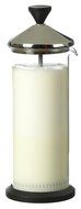 GROSCHE FROTHEE Hand Operated Milk Frother with Stainless Steel Froth Mechanism (13 oz froth - 5 oz milk)