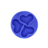 Resin 3 heart silicone reusable resin mold N2