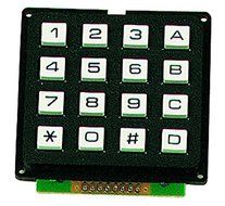 Velleman 16KEY KEYPAD 16 KEYS MATRIX OUTPUT