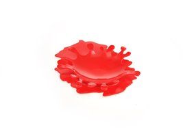Spoon Rest Holder- Red Splash N2