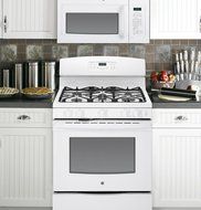 GE JVM6172DFWW 1.7 Cu. Ft. White Over-the-Range Microwave