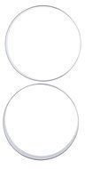 Kitchen Craft Stainless Steel Cooking Rings , Set of 2