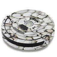 Skin Decal Vinyl Wrap For IRobot Roomba 650 655 Vacuum / White Rocks