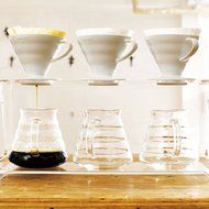 Hario V60 01 Coffee Dripper, Ceramic N38