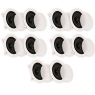 Theater Solutions CS5C In Ceiling Speakers Surround Sound Home Theater 5 Pair Pack 5CS5C