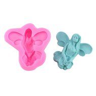 Mujiang Angel Wings Silicone Mold Making Fimo Candy Fondant Sugar Craft Gumpaste Cake Decorating Clay N4