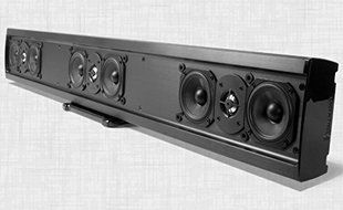 TruAudio Slim-300G Slim three-in-one speaker LCR soundbar