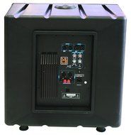 Mr. Dj PRO-SUB15AMP 15-Inch 5400W Maximum Peak Power Self-Powered Subwoofer with Crossover N3