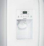 Hotpoint HSS25ATHWW 25.4 Cu. Ft. White Side-By-Side Refrigerator N4