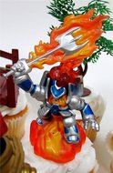 SKYLANDERS 12 Piece CUPCAKE Topper Set Featuring 6 Random Skylanders Figures and Decorative Themed Accessories...
