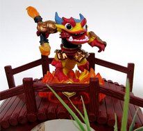 SKYLANDERS 12 Piece CUPCAKE Topper Set Featuring 6 Random Skylanders Figures and Decorative Themed Accessories... N2