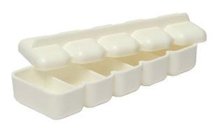 Happy Sales HSSM-NGR05 Rectangular Sushi Rice Press Mold, White