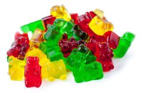 Ticent Silicone Gummy Bear Candy Molds - 50 Cavity (Pack of 2) N9