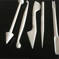 Y&amp;XL&amp;H 6pc/set Cake Fondant Flower Modelling Craft Sugar craft Decorating Cutter Set Tools N3
