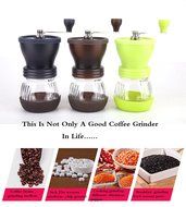 Manual Coffee Grinder, HOWADE Coffee Maker With Ceramic Burr Grinder For Espresso - Roasted Coffee Bean Grinder... N16