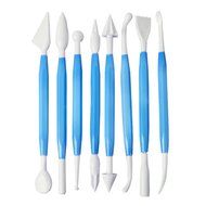 8 Pcs Sugar craft Fondant Cake Decorating Modelling Tools Kit (Yellow) N13