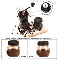 Manual Coffee Grinder, HOWADE Coffee Maker With Ceramic Burr Grinder For Espresso - Roasted Coffee Bean Grinder... N19