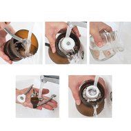 Manual Coffee Grinder, HOWADE Coffee Maker With Ceramic Burr Grinder For Espresso - Roasted Coffee Bean Grinder... N22