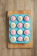 12 Cup, Non Stick, Premium Silicone Muffin Mold &amp; Cupcake Pan/Silicone Baking Molds/Baking Cups N16