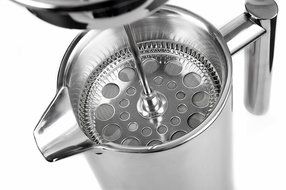 Secura Stainless Steel French Press Coffee Maker 18/10 Bonus Stainless Steel Screen (1000ML) N8