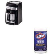 KITCOX01761EADLODCF2210TTC - Value Kit - Delonghi 10-Cup Frontal Access Coffee Maker (DLODCF2210TTC) and Clorox...