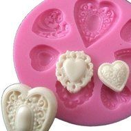 Y&amp;XL&amp;H Heart Love Cake Mold Silicone Baking Tools N2