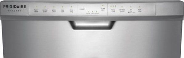 Frigidaire DGCD2444SA 24" Gallery Series Built In Full Console Dishwasher with 4 Wash Cycles, in Stainless Steel N3