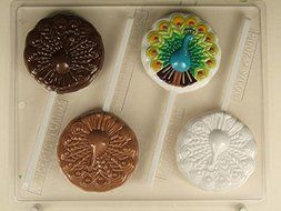 Peacock Lollipop AO176 All Occasion Chocolate Candy Mold