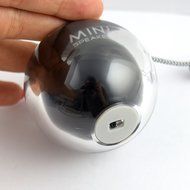 Generic Mini Speaker Built-in Rechargable Lithium Battery Output 3 Watts With Foldable AUX Cable(Black) N2