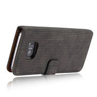 TYoung Retro Style Folio Magnetic Wallet Case Cover for Samsung Galaxy S7 Edge, Classic Breathable Artificial...