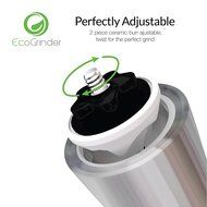 Premium Ceramic Burr Manual Coffee Grinder, Best Coffee Bean Grinder by EcoGrinder - Adjustable, Portable, Stainless... N4