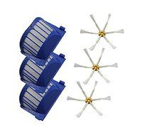 Iautomatic For iRobot Roomba 500 Series 551 564 Vacuum Cleaner Accessory Kit - Includes 3 Side Brushes &amp; 3 Filters