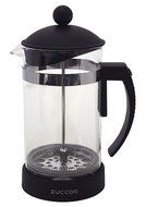 32 Oz. Milano Heat Resistant (Borosilicate) Gourmet Coffee Press by ZUCCOR (BLACK)