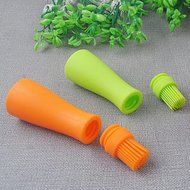 Y&amp;XL&amp;H Controllable Oil Brush for Baking and BBQ Food Safe Silicone Material Random Colors N2