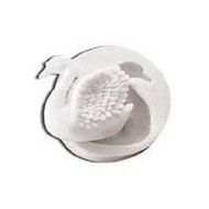 World Cuisine Paderno Composite Swan Shape Mold, 2 1/2 inch Length -- 1 each.
