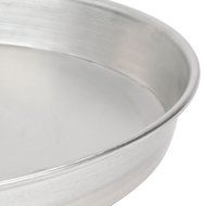 American Metalcraft T901415 14" x 1 1/2" Tin-Plated Steel Pizza Pan