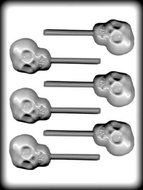 Skull Pop Hard Candy Mold