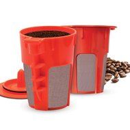 2 Refillable/Reusable Carafe KCup Filters by Housewares Solutions for Keurig 2.0: K200, K300, K400, K500 Series... N5