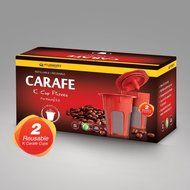 2 Refillable/Reusable Carafe KCup Filters by Housewares Solutions for Keurig 2.0: K200, K300, K400, K500 Series... N6