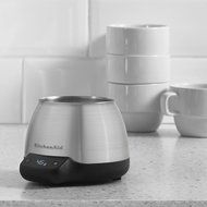 KitchenAid KCG0799SX Digital Scale Jar Burr Grinder Accessory, Brushed Stainless Steel N3