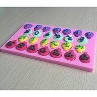 Sher The Balloon Letters Shaped Fondant Cake Chocolate Silicone Mold, Decoration Tools Bakeware N5