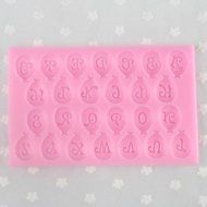 Sher The Balloon Letters Shaped Fondant Cake Chocolate Silicone Mold, Decoration Tools Bakeware N6
